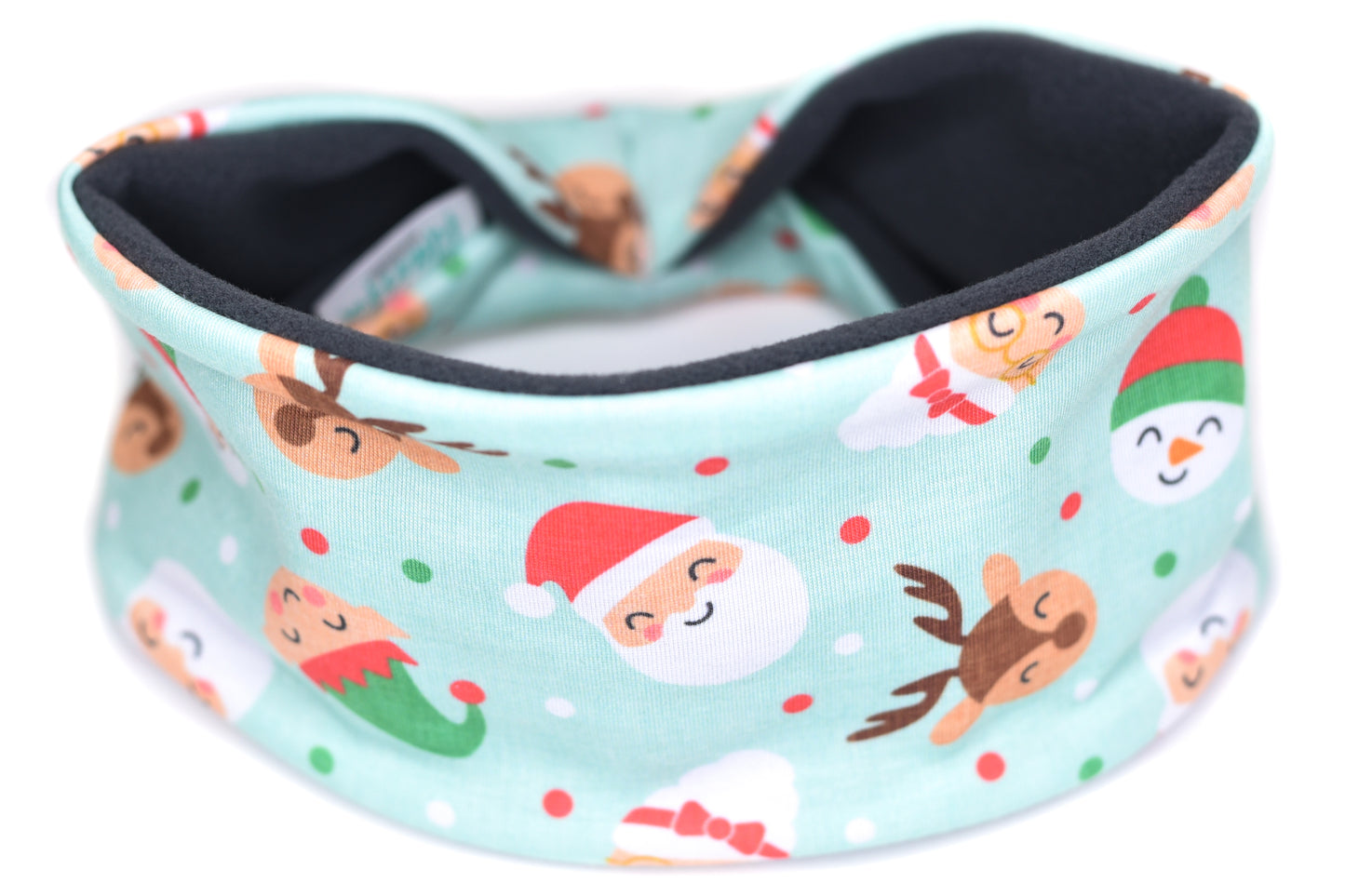 Polartec Fleece-Lined Headband - Santa's Christmas Family