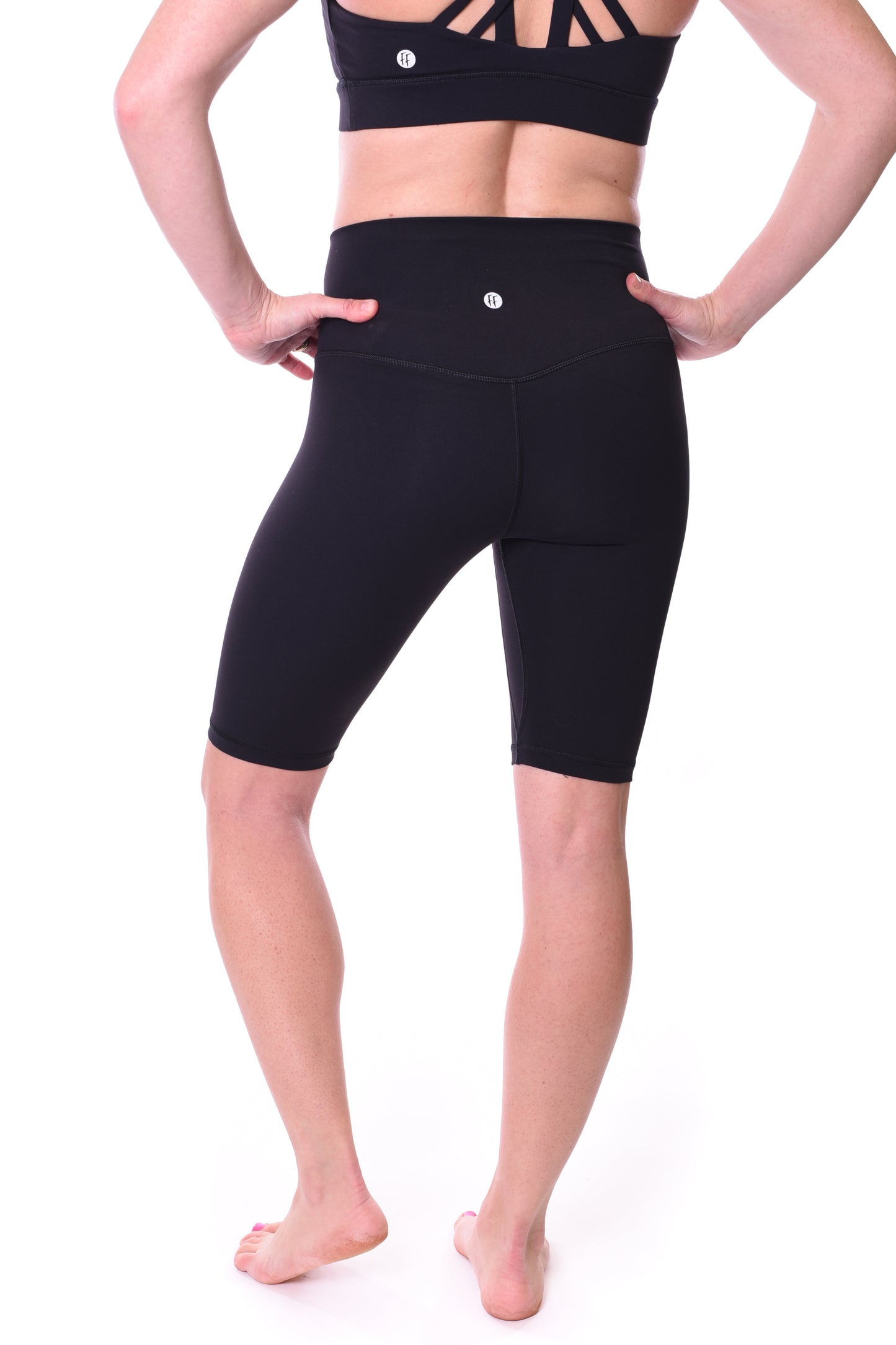 Cosmic 9 Inch Spandex Biker Short - Black