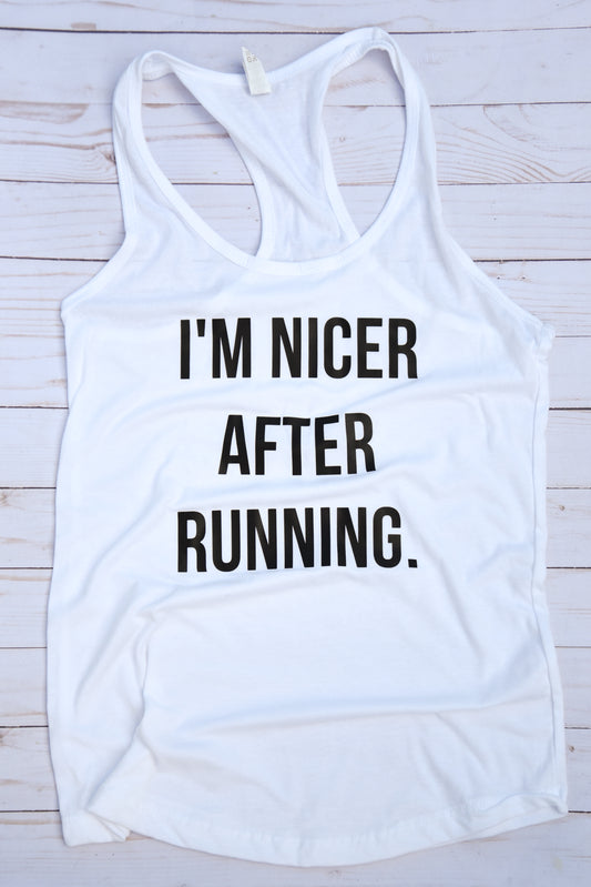 Classic Tank - After Running - White