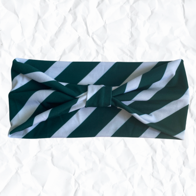 Spartan Green & White Stripe- Michigan State