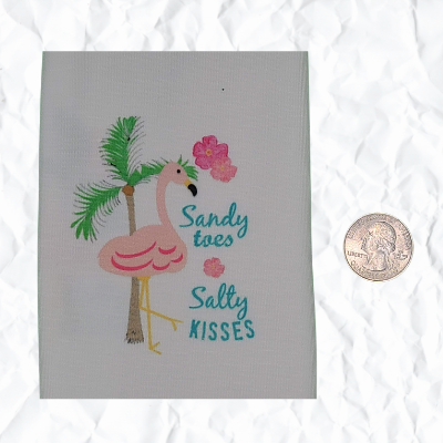 Flamingo- Sandy Toes & Salty Kisses