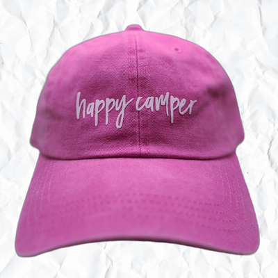 Fitness Fox Hat - Happy Camper - Pink