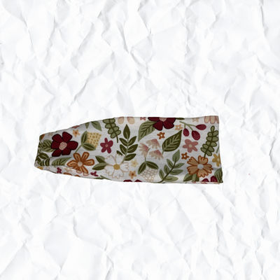 Polartec Fleece-Lined Headband - Fall Floral