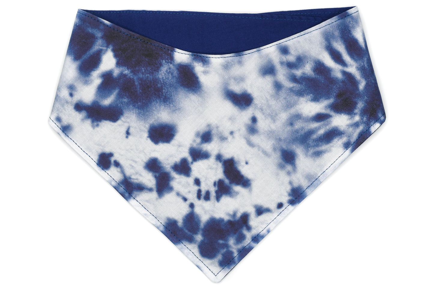 Doggie Bandana - Navy Tie Dye