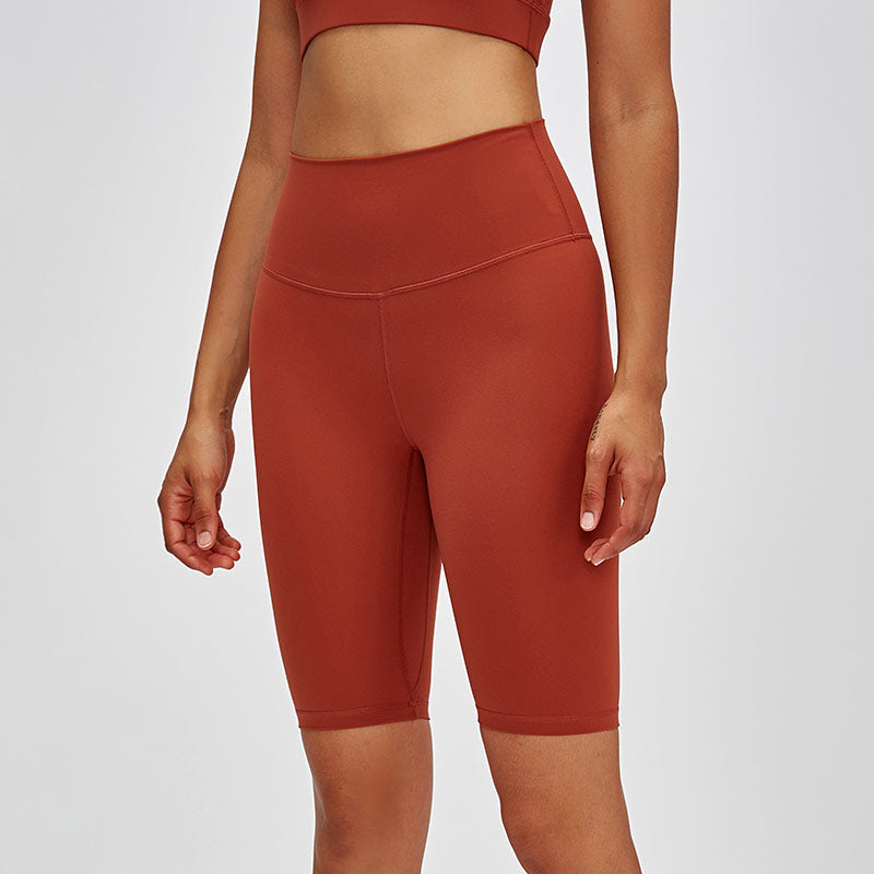 Burnt orange sales biker shorts