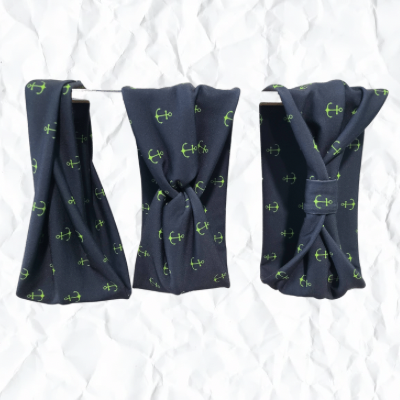 Anchor - Navy/Lime